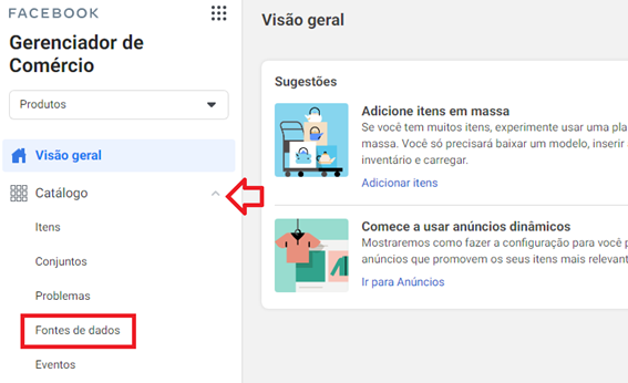 tela visão geral